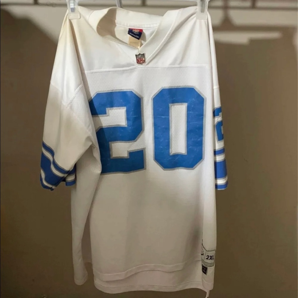 Barry Sanders Throwback Detroit Lions Jersey